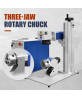 SFX D80 D100 D125 Three-Jaw Rotary Chuck Rotary Axis for Fiber Laser Marking Machine